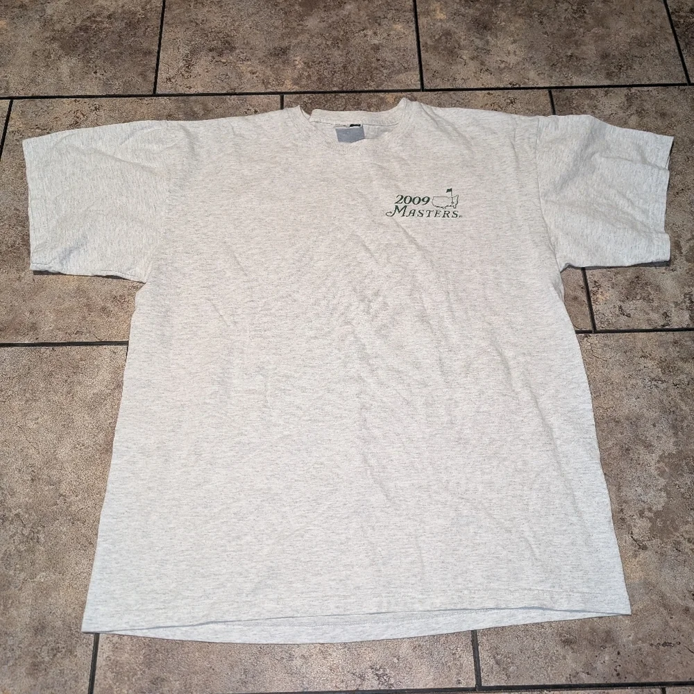 The Masters 2009 Men's Large Pocket Tee - Picture 2 of 8